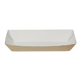 Barqueta Kraft Hot Dog 17x5,5x3,8cm (25 Uds)