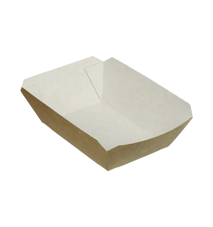 Barqueta 250ml Kraft 9,6x6,5x4,2cm (25 Uds)
