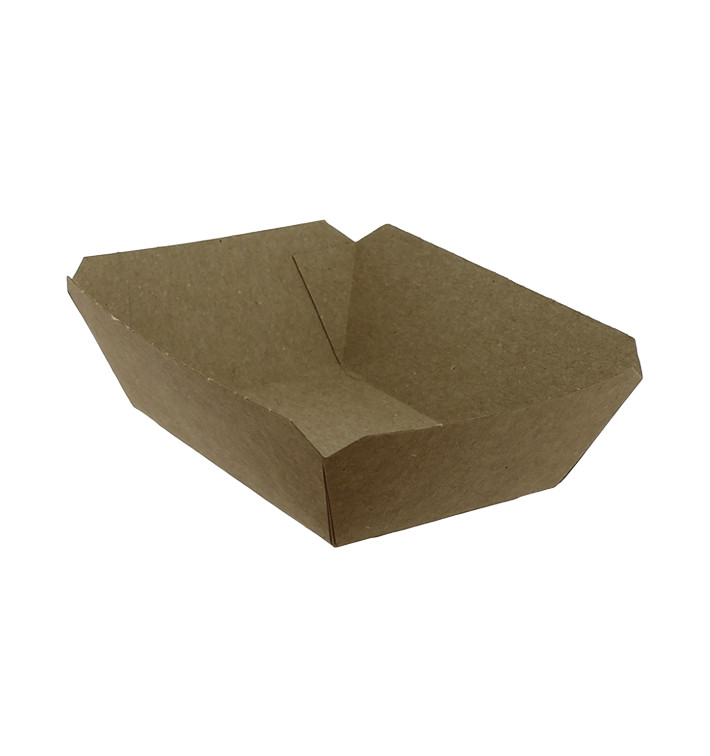Barqueta 250ml Kraft-Kraft 9,6x6,5x4,2cm (25 Uds)