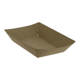 Barqueta 300ml Kraft-Kraft 11x7x3,5cm (25 Uds)