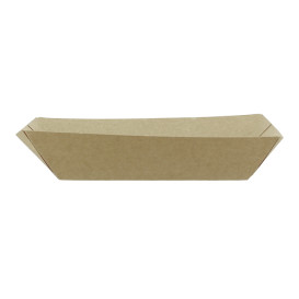 Barqueta 300ml Kraft-Kraft 11x7x3,5cm (25 Uds)