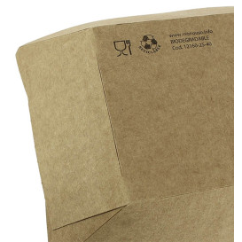 Barqueta 350ml Kraft-Kraft 10,6x7,3x4,5cm (25 Uds)