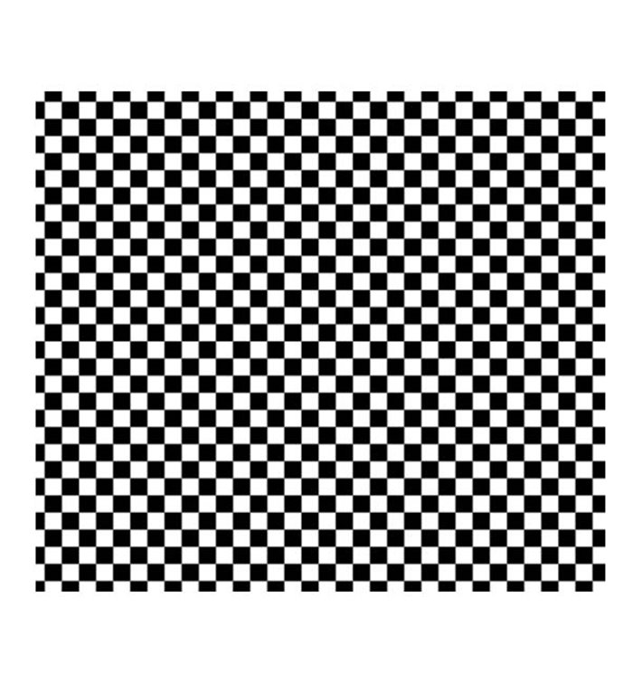 Envuelta Antigrasa “Vichy” Negro 31x35cm (1.000 Uds)