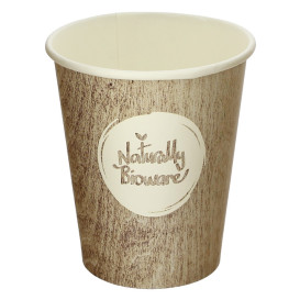 Vaso Carton Eco. BioWare PLA 9 Oz/270ml Ø8,0cm (50 Uds)
