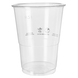 Vaso de Plástico PP Transparente 650ml (1.000 Uds)