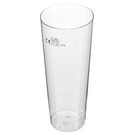 Vaso de Plastico Moon Transparente PS 300ml (10 Uds)