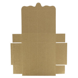 Caja para Dulces y Bombones Kraft 20x13x5,5cm 1000g (500 Uds)
