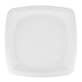 Plato Plástico Blanco 14cm Barato//Platos Desechables Venta Online  reutilizable