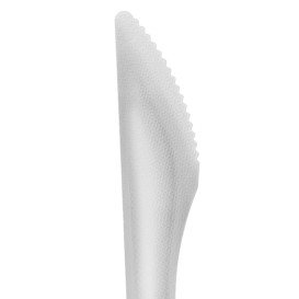 Cuchillo de Caña de Azúcar Blanco 16cm (50 Uds)