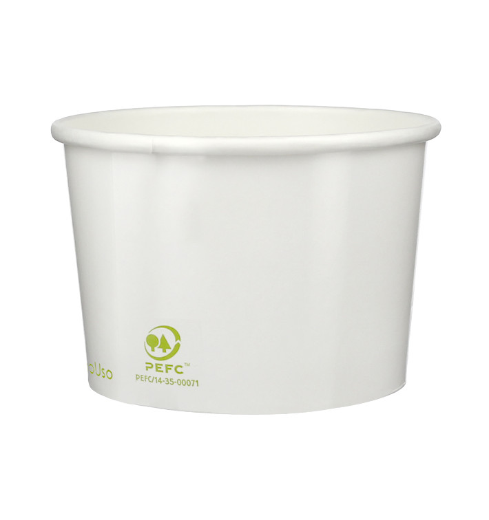 Tarrina de Cartón para Helados Ecológica 310ml (50 Uds)