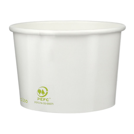 Tarrina de Cartón para Helados Ecológica 310ml (50 Uds)