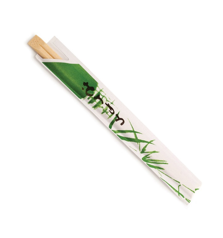Palillo Chino de Bambú enfundado 200 mm (3000 Uds) Palillo Chino de Bambú enfundado 200 mm (3000 Uds)