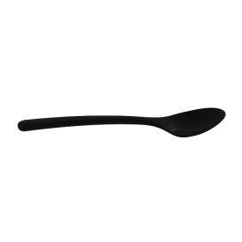 Cucharilla Reutilizable PP Mineral “Hércules” Negra 130mm (50 Uds)