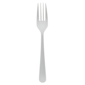Tenedor Reutilizable PP Mineral “Gaia” Blanco 190mm (100 Uds)