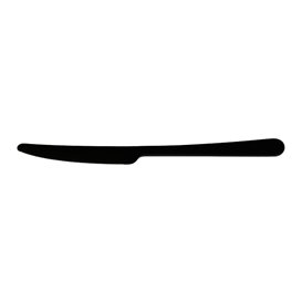 Cuchillo Reutilizable PP Mineral “Gaia” Negro 197mm (200 Uds)