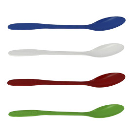 Cucharilla Reutilizable PP Mineral para Helados Surtido 175mm (1.000 Uds)