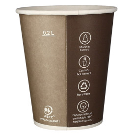 Vaso Cartón 9 Oz/270ml "Specialty to Go" Ø8,0cm (1000 Uds)