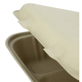 Envase MenuBox Caña Azúcar 2C 225x165x64mm (500 Uds)