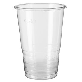 Vaso de Plástico PP Transparente 330ml Ø7,9cm (50 Uds)