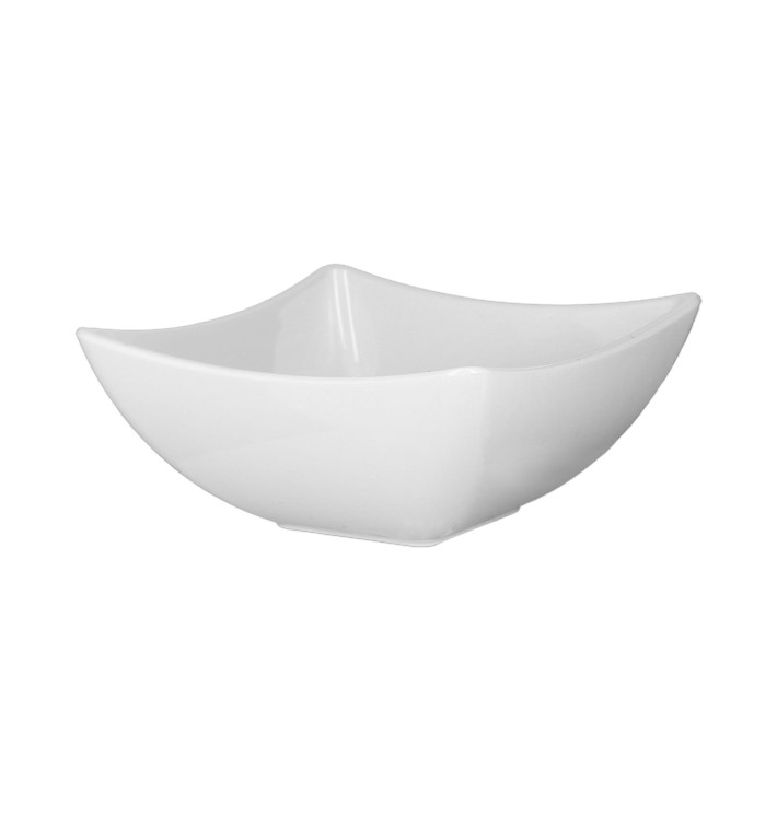 Bol Degustación Durable SAN “Quadrata” Blanco 95ml (72 Uds) 