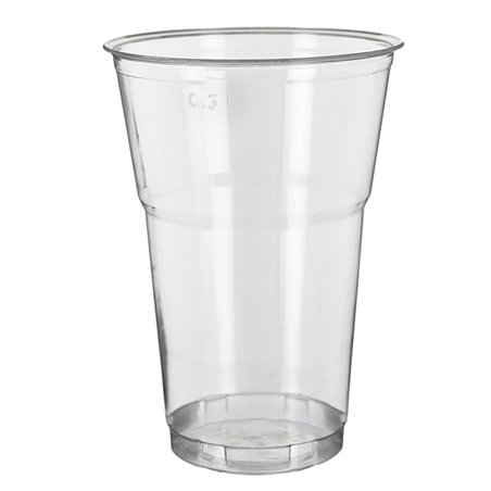 Vaso de Plástico Reutilizable PS Cristal "Diamant" 350ml Ø8,0cm (25 Uds)
