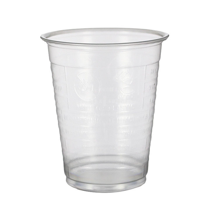 Vaso de Plástico PP Transparente 200ml Ø7,0cm (100 Uds)
