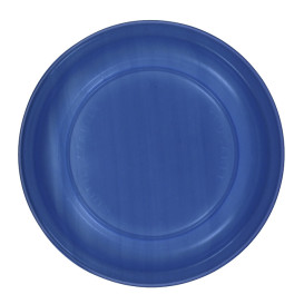 Plato Duro Reutilizable PP Azul Mediterraneo Round Ø29cm (300 Uds)