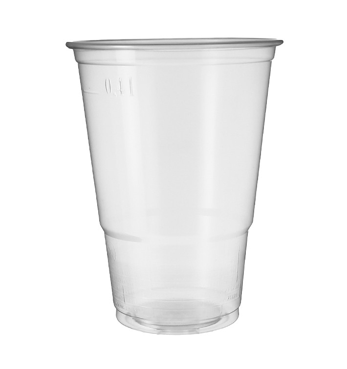 Vaso de Plástico PP Transparente 520ml Ø8,3cm (50 Uds)