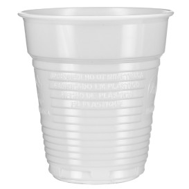 Vaso de Plástico PS Vending Blanco 166ml Ø7,0cm (100 Uds)