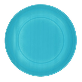 Plato Hondo Reutilizable Económico PS Turquesa Ø20,5cm (150 Uds)