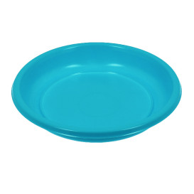 Plato Hondo Reutilizable Económico PS Turquesa Ø20,5cm (150 Uds)