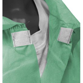 Bata Industrial TST PP Con Velcro Sin Bolsillo Verde XL (1 Ud)