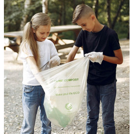 Bolsa Basura 100% Bio-Compostable 90x110cm (300 Uds)