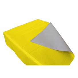Mantel de Papel Cortado 1,2x1,2 Metro Amarillo 40g (300 Uds)