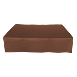 Mantel de Papel Cortado 1,2x1,2 Metro Marrón 40g (300 Uds)