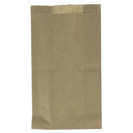 Bolsa para Hamburguesa Antigrasa Kraft 14+7x24cm (250 Uds)