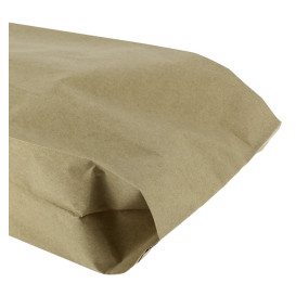 Bolsa para Hamburguesa Antigrasa Kraft 14+7x24cm (250 Uds)