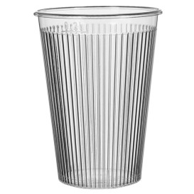 Vaso "Ribbed" PS Transparente 200 ml (1.000 Unidades)