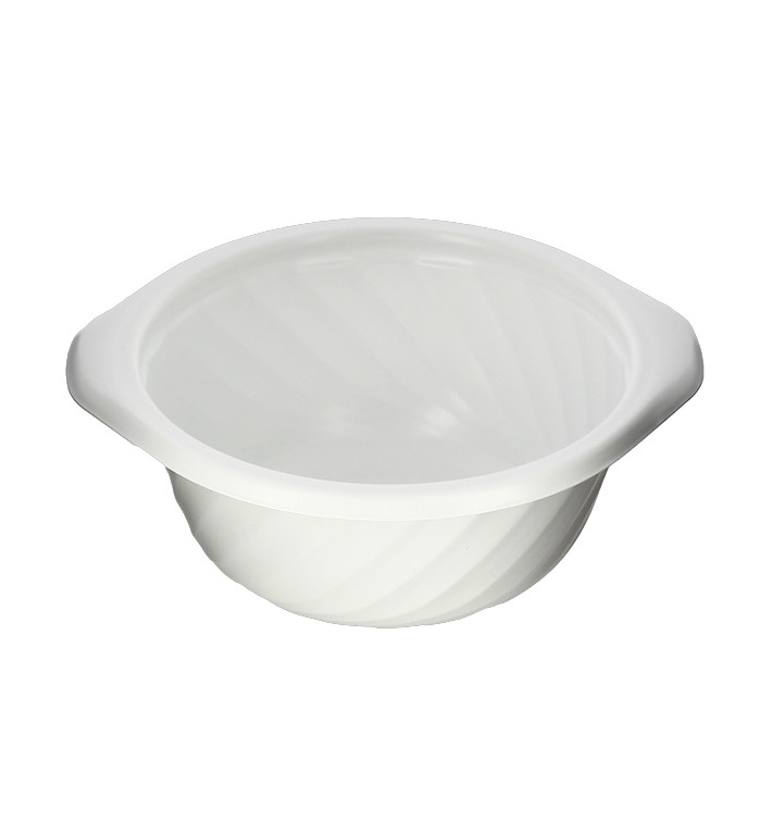 Envase Redondo PP Blanco 400ml Ø144mm (100 Uds)