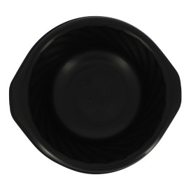 Envase Redondo PP Negro 550ml Ø149mm (100 Uds)