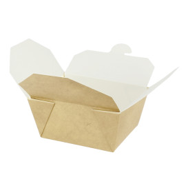 Caja Americana Mediana Kraft 10,7x8,65x6cm 500ml (45 Uds)