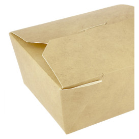 Caja Americana Mediana Kraft 10,7x8,65x6cm 500ml (45 Uds)