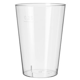 Vaso de Plástico Transparente 250 ml (50 Uds)