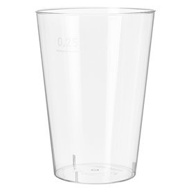 Vaso de Plástico Transparente 250 ml (50 Uds)