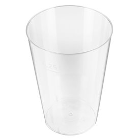 Vaso de Plástico Transparente 250 ml (50 Uds)