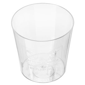 Vaso Plástico Chupito Moon PS Cristal 40ml (50 Uds)