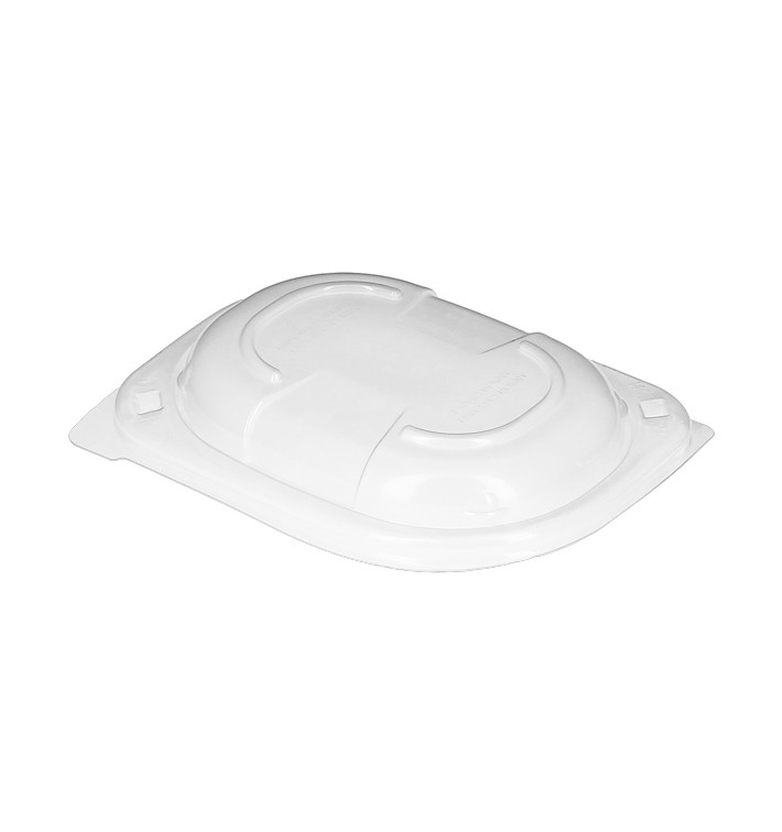 Tapa PP Translúcida Envase 250/350 y 450ml 142x111x20mm (640 Uds)