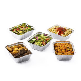 Bandeja Aluminio 3C. 360ml 156x116x35mm (1500 Uds)