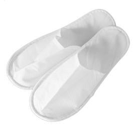 Zapatilla en TST de Polipropileno Cerrada Blanco (400 Pares)