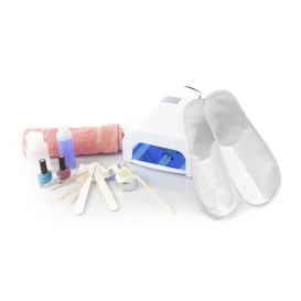 Zapatilla en TST de Polipropileno Cerrada Blanco (400 Pares)